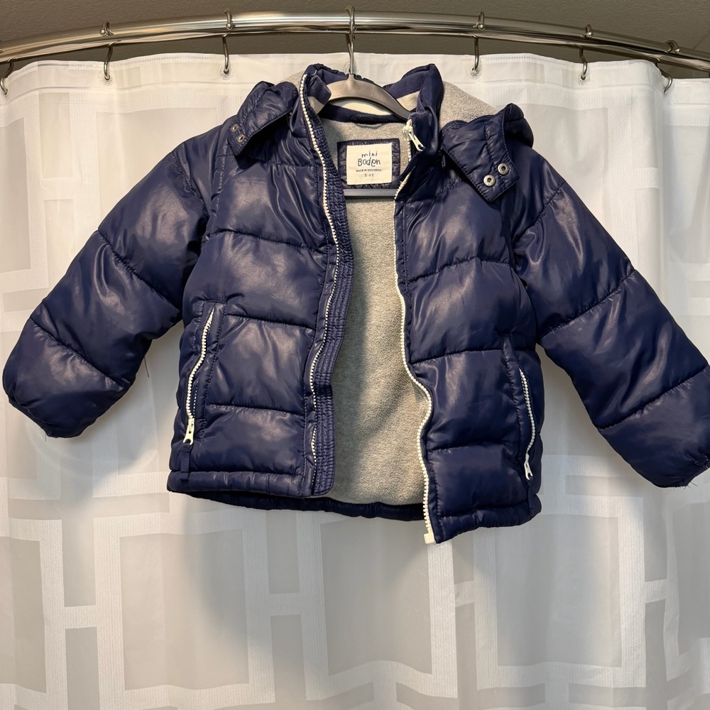mini Boden 2 in 1 Puffer Jacket